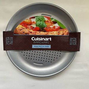 Cuisinart Bakeware Mini Pizza Pan Non-Stick Dishwasher Safe 4-Pack
